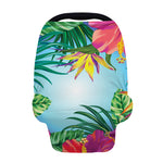 Hawaiian Aloha Flower Print Baby Seat Cover