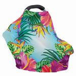Hawaiian Aloha Flower Print Baby Seat Cover