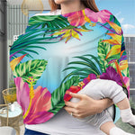 Hawaiian Aloha Flower Print Baby Seat Cover