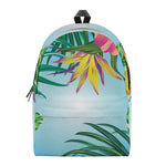 Hawaiian Aloha Flower Print Backpack