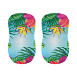 Hawaiian Aloha Flower Print Bar Stool Covers