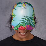 Hawaiian Aloha Flower Print Baseball Cap