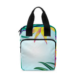Hawaiian Aloha Flower Print Bible Tote Bag