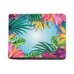 Hawaiian Aloha Flower Print Bifold Wallet