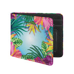 Hawaiian Aloha Flower Print Bifold Wallet