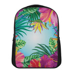 Hawaiian Aloha Flower Print Casual Backpack