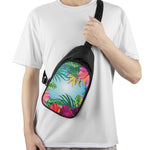 Hawaiian Aloha Flower Print Chest Bag