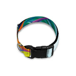 Hawaiian Aloha Flower Print Dog Collar