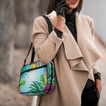 Hawaiian Aloha Flower Print Double Strap Bible Bag