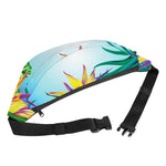 Hawaiian Aloha Flower Print Fanny Pack