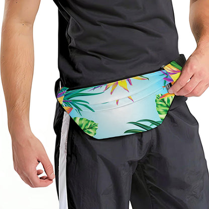 Hawaiian Aloha Flower Print Fanny Pack