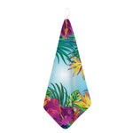 Hawaiian Aloha Flower Print Hand Towel