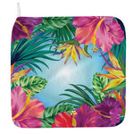 Hawaiian Aloha Flower Print Hand Towel