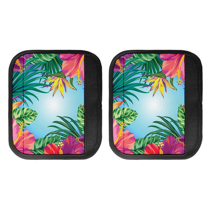 Hawaiian Aloha Flower Print Handle Covers