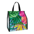 Hawaiian Aloha Flower Print Insulated Lunch Tote