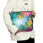 Hawaiian Aloha Flower Print Laptop Sleeve
