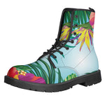 Hawaiian Aloha Flower Print Backpack