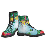 Hawaiian Aloha Flower Print Backpack