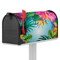 Hawaiian Aloha Flower Print Mailbox Cover