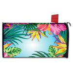 Hawaiian Aloha Flower Print Mailbox Cover