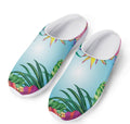 Hawaiian Aloha Flower Print Mesh Casual Shoes