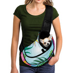 Hawaiian Aloha Flower Print Pet Sling Carrier