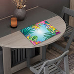 Hawaiian Aloha Flower Print Placemat
