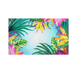 Hawaiian Aloha Flower Print Polyester Flag