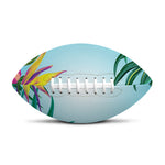 Hawaiian Aloha Flower Print Rugby Ball