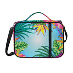 Hawaiian Aloha Flower Print Shoulder Strap Bible Bag