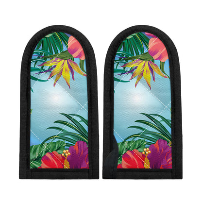 Hawaiian Aloha Flower Print Skillet Handle Cover