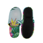 Hawaiian Aloha Flower Print Slippers