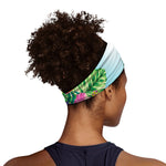Hawaiian Aloha Flower Print Sports Headband