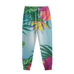 Hawaiian Aloha Flower Print Sweatpants