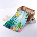Hawaiian Aloha Flower Print Towel