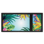 Hawaiian Aloha Flower Print Trifold Wallet