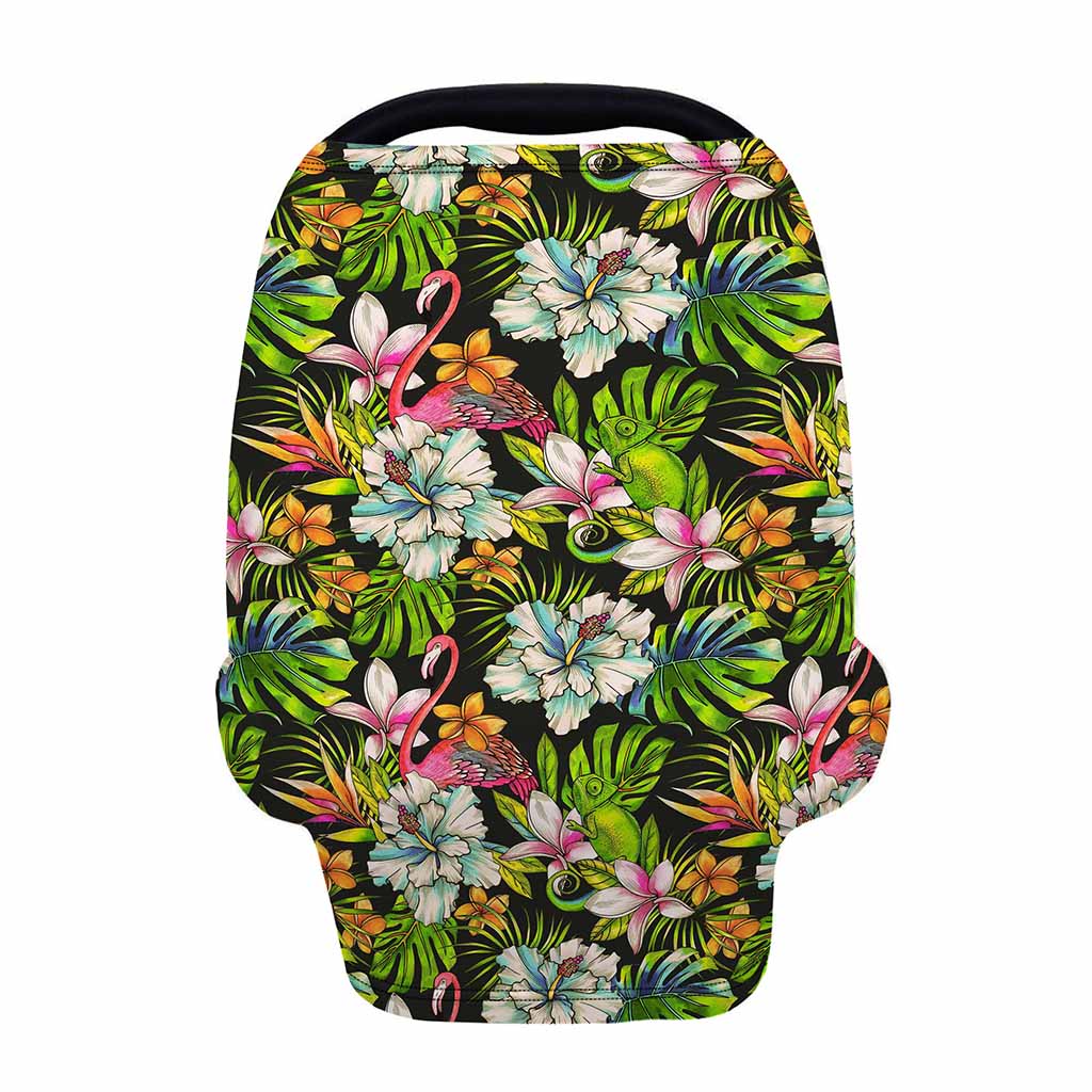 Hawaiian Aloha Tropical Pattern Print Baby Seat Cover