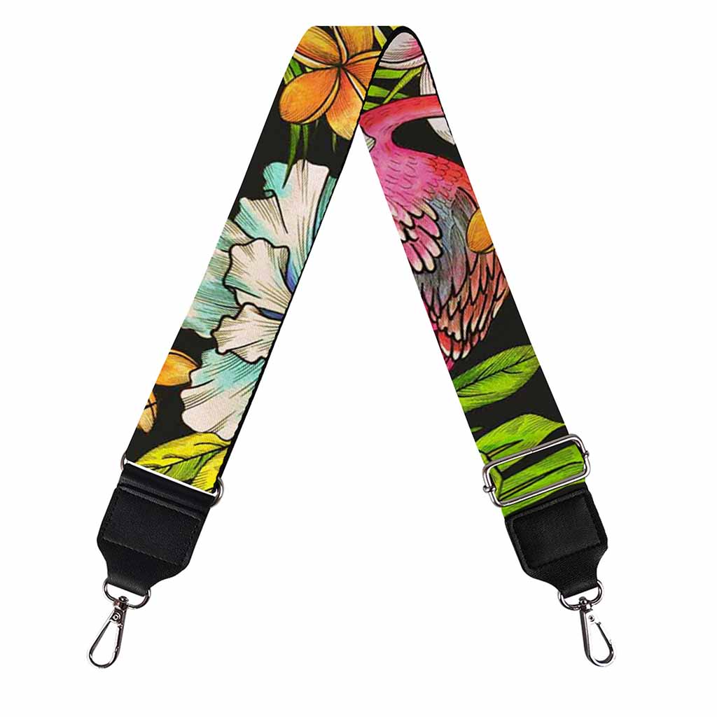 Hawaiian Aloha Tropical Pattern Print Bag Strap