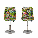 Hawaiian Aloha Tropical Pattern Print Bar Stool Covers