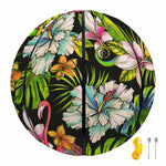 Hawaiian Aloha Tropical Pattern Print Basketball