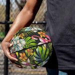 Hawaiian Aloha Tropical Pattern Print Basketball