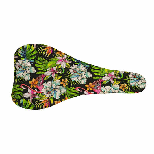 Hawaiian Aloha Tropical Pattern Print Bicycle Seat Cover