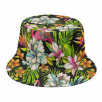 Hawaiian Aloha Tropical Pattern Print Bucket Hat