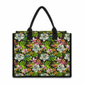 Hawaiian Aloha Tropical Pattern Print Canvas Tote Bag
