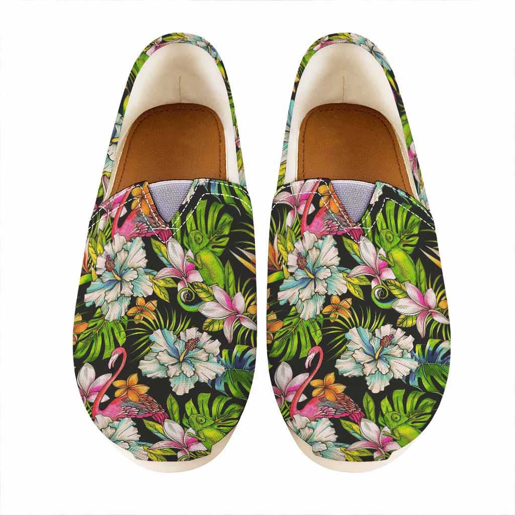 Hawaiian Aloha Tropical Pattern Print Casual Shoes