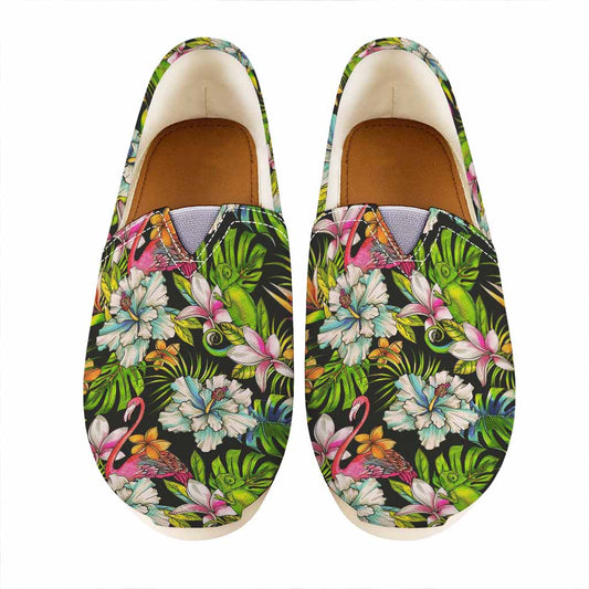 Hawaiian Aloha Tropical Pattern Print Casual Shoes