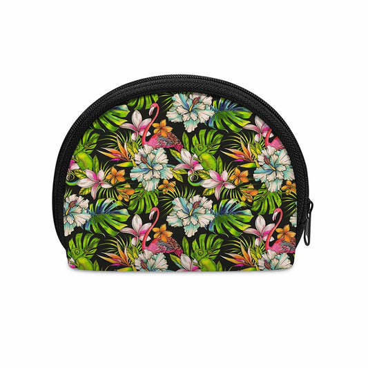 Hawaiian Aloha Tropical Pattern Print Coin Purse