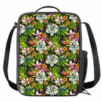 Hawaiian Aloha Tropical Pattern Print Crossbody Lunch Bag
