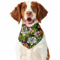 Hawaiian Aloha Tropical Pattern Print Dog Bandana