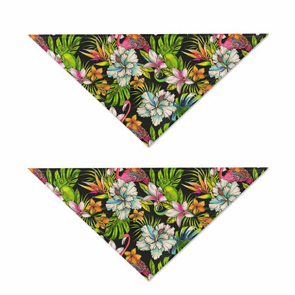 Hawaiian Aloha Tropical Pattern Print Dog Bandana
